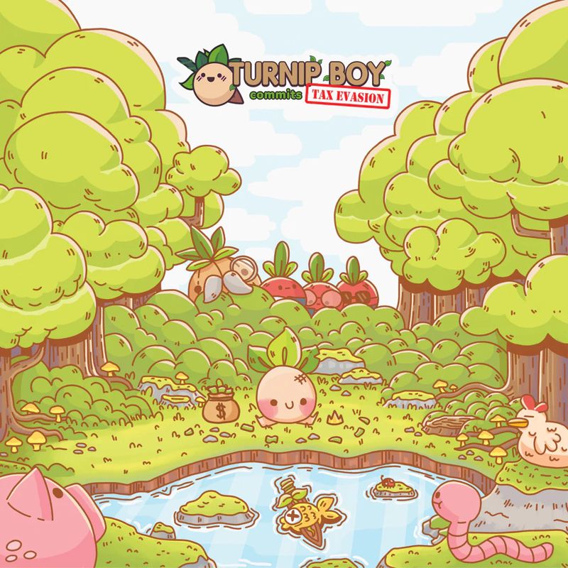 Turnip Boy Commits Tax Evasion box art for Playstation 4